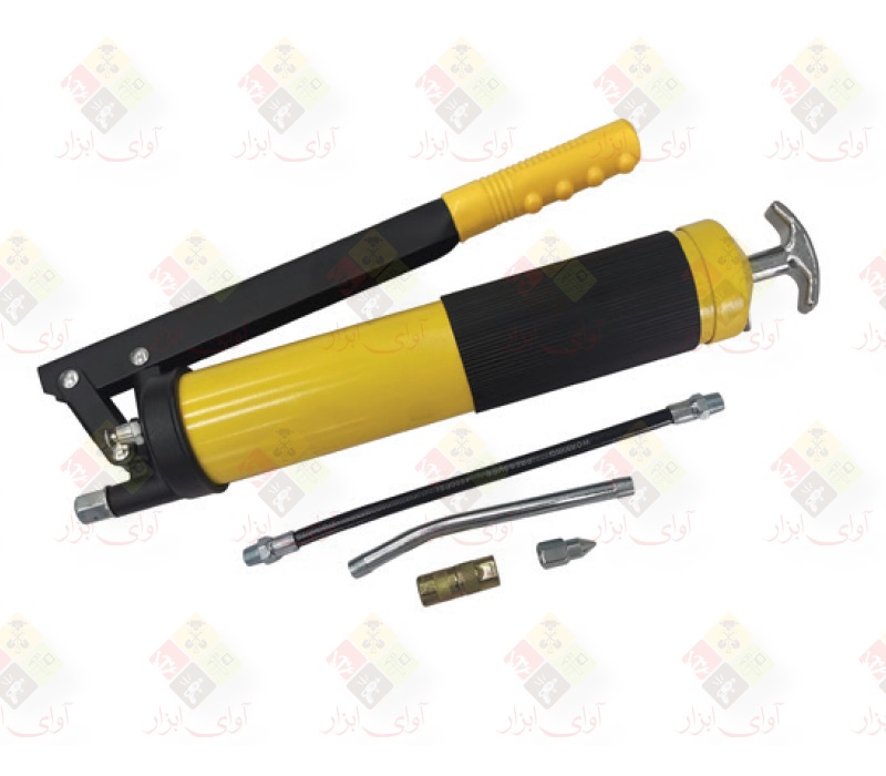 گریس پمپ دستی دوسوپاپ صنعتی LK مدل Z5414